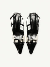 CUCCOO CHICEST Pointed Toe Color Block High Heel Pumps For Women Fall